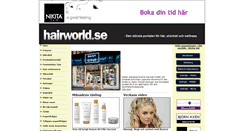 Desktop Screenshot of hairworld.se